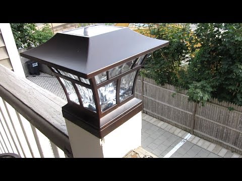 Hampton Bay Deck Post Lights
