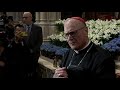Cardinal Timothy Dolan of New York speaks on death of Pope Francis | Raw video