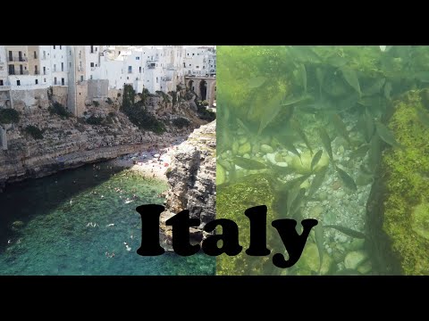 Snorkeling at Lama Monachile Beach, Bari Italy
