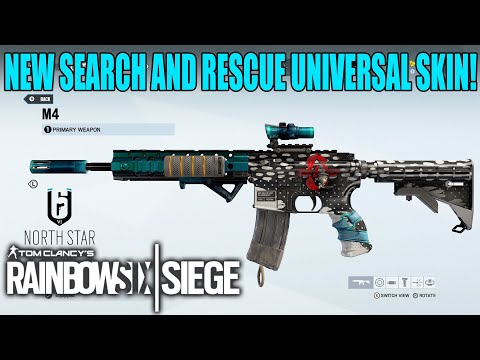 Search and Rescue Universal Weapon and Attachment Skin - Rainbow Six Siege