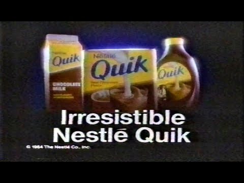 Nestle Quik Irresistible Commercial 1984