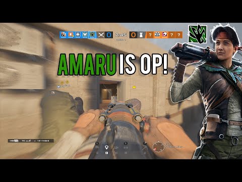 AMARU IS OP! Pc clips (RAINBOW SIX SIEGE)