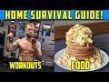 HOME WORKOUT & FOOD SURVIVAL GUIDE on a Budget
