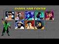 Mortal Kombat 1 MUGEN Reptile Arcade Ladder