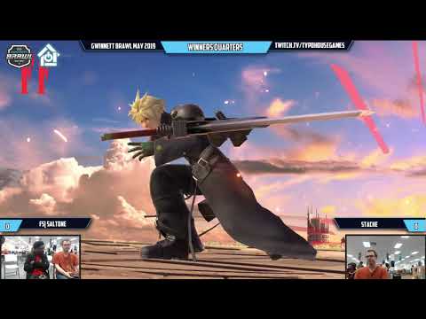 Gwinnett Brawl May 2019 - FS| SaltOne(Cloud/Snake) VS Stache(Chrom) - Winners Quarters