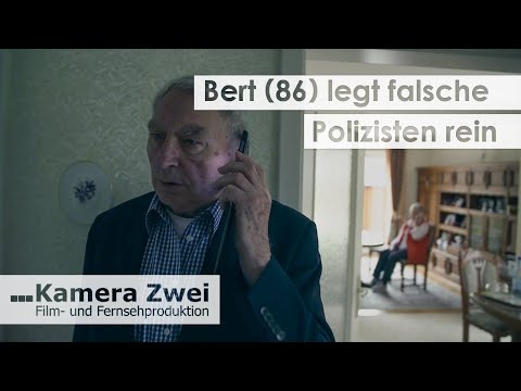 Bert (86) fools con artists – Real police officer fools fake police officers