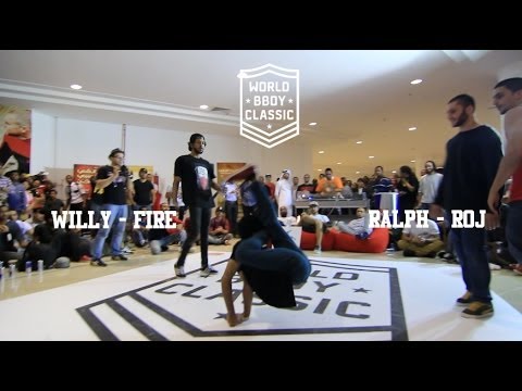 TIEBREAK | World BBoy Classic Middle East 2014 | Willy & Fire vs Ralph & Roj