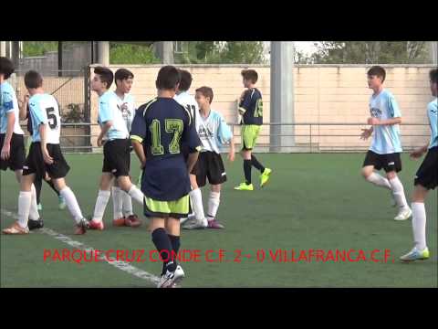 goles Parque Cruz Conde C.F - Villafranca C.F. Infantil