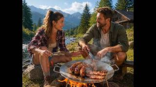Nerezová grilovacia panvica s nožičkami 55 cm BBQ