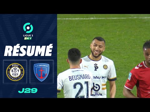 FC Pau 2-0 US Union Sportive Concarnoise 