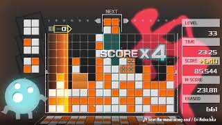 Lumines gameplay
