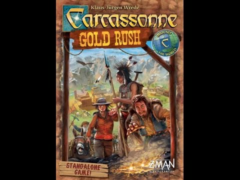 Dad v Daughter Play Throughs - Carcassonne Gold Rush
