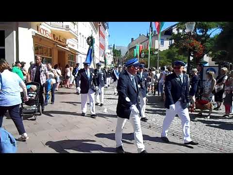 Freischießen Umzug Marktplatz Sonntag 01 07 2018