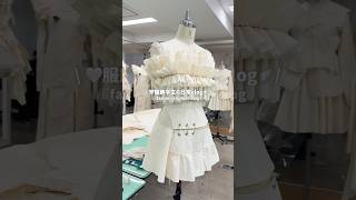 服飾学生の日常vlog👗ついにトワルチェック当日💦 #vlog #服飾学生