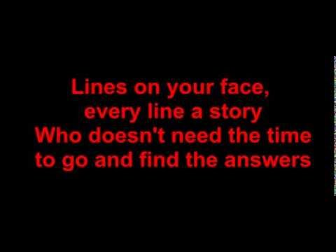 Lyrics - Ten Sharp - lines on your face