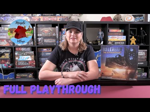Valerian: The Alpha Missions Board Game Full Playthrough