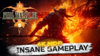 [4K HDR] Final Fantasy 16 - LOOKS INSANE // Boss Fight Gameplay 60FPS | Comments