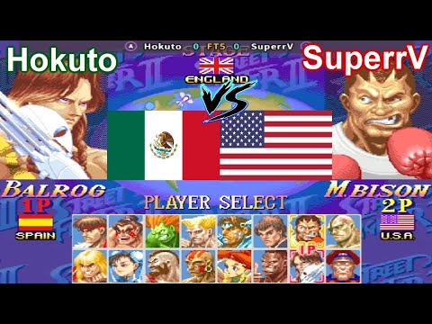 Super Street Fighter II X: Grand Master Challenge - Hokuto vs SuperrV FT5
