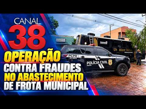 PCPR DEFLAGRA OPERAÇÃO CONTRA FRAUDES NO ABASTECIMENTO DA FROTA MUNICIPAL DE RIO BRANCO DO IVAÍ