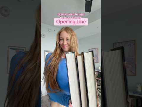 Books with the best Opening Lines  📖💗 #booktube #booktok #books #reading