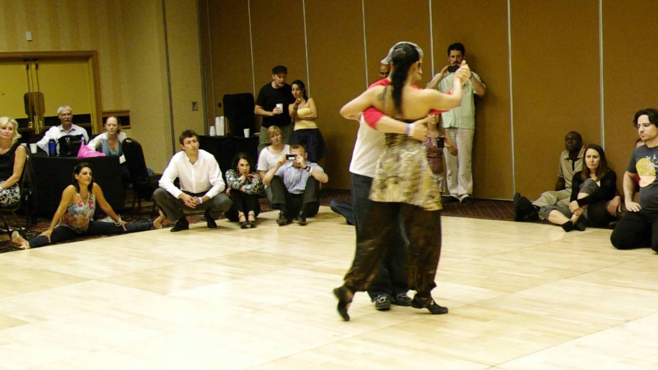 Circular Ocho-Cortado - class demo Homer & Cristina Ladas at Denver Memorial Tango Festival 2012