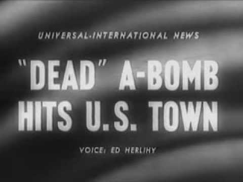 "Dead" A-Bomb Hits U.S. Town - 1958 - CharlieDeanArchives / Archival Footage