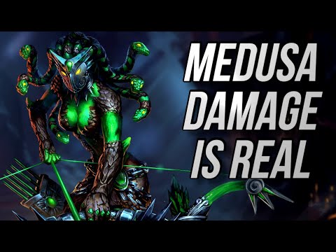 Don't Sleep on Medusa's Damage... Medusa Gameplay S7 Ranked
