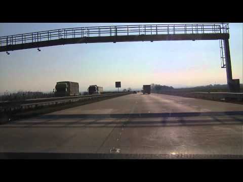 Ostrava Poruba - Bílovec náměstí po D1   FULL HD