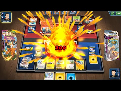 Pokemon TCG Online - Versus (Theme Deck) | Soaring Storm vs Charizard Walkthrough