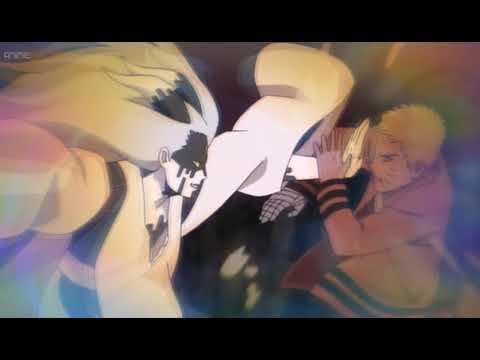 NARUTO Y SASUKE VS MOMOSHIKI con musica de SHINGUEKI NO KYOYJIN