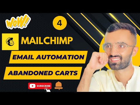 Abandoned  carts email flow  || #2023 #mailchimp #emailautomation #abandoned