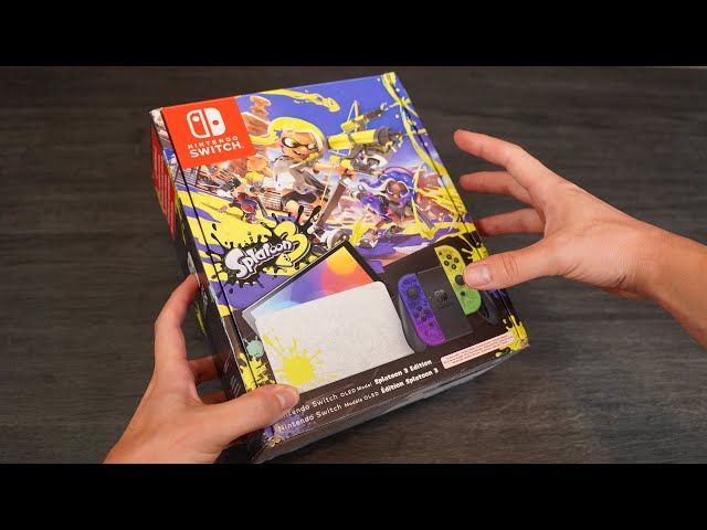 Vídeo relacionado con Nintendo Switch - OLED Model Splatoon 3 Special Edition