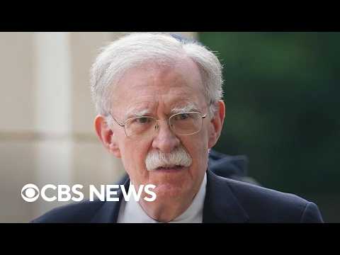 John Bolton, former Trump adviser, pleads guilty to retaining classified information