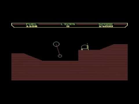 Lukozer Retro Game Review 088 - Thrust - Commodore 64