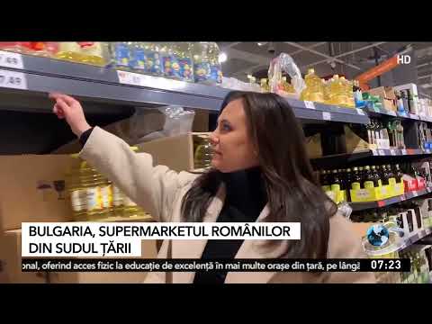 Comparații de prețuri între România și Bulgaria, la același supermarket