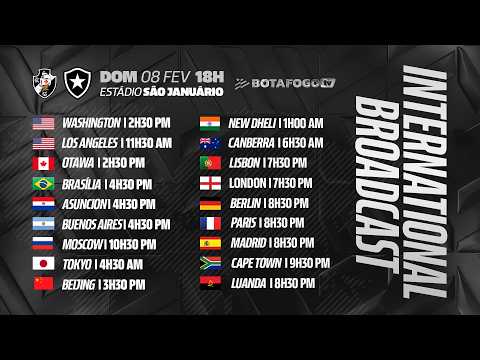 AO VIVO COM IMAGENS | Vasco x Botafogo | 6ª Rodada Carioca