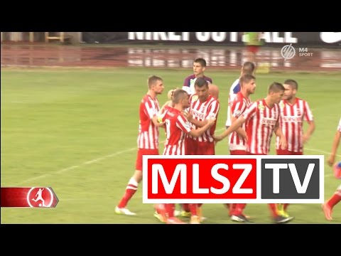 Grumic gólja a DVTK - Vasas FC mérkőzésen