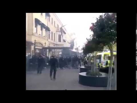 Slask Hooligans attack IFK Göteborg Pub (IFK Göteborg vs. Slask Wroclaw)