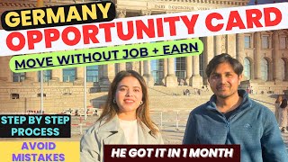 Germany Opportunity Card process |Chancenkarte |Germany Point based system | Work in Germany