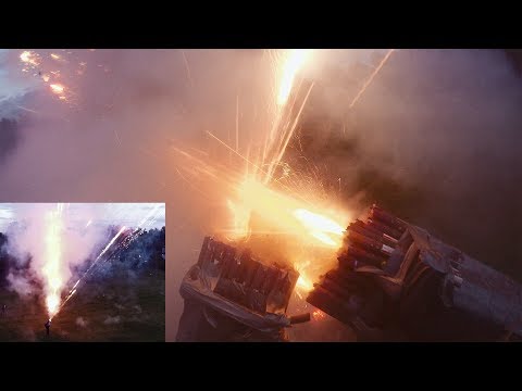150 Roman Candle Miniguns For Canada 150! (In 4K Ultra HD)