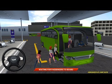 Coach Bus Driving Simulator 2018 Android Gameplay #1