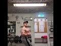 side chest pose