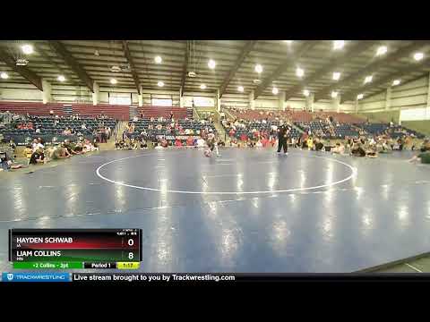 83 Lbs 1st Place Match - Hayden Schwab, IA Vs Liam Collins, MN 255d