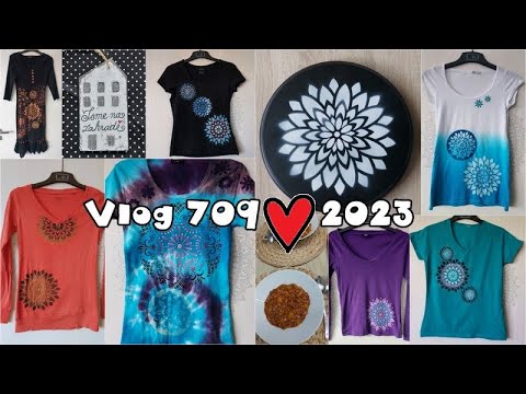 Vlog 709/23 - moje textilní kousky aj.