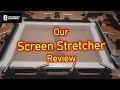 Screen Stretcher Review | Silkscreen Tutorial - Screen Frame Making
