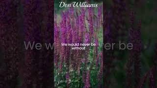 ❣️And So It Goes❣️- Don Williams #shorts #donwilliamssongs  #lyricvideo @Chantertracks
