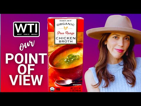 Trader Joe's Organic Chicken Broth - WTI product video review