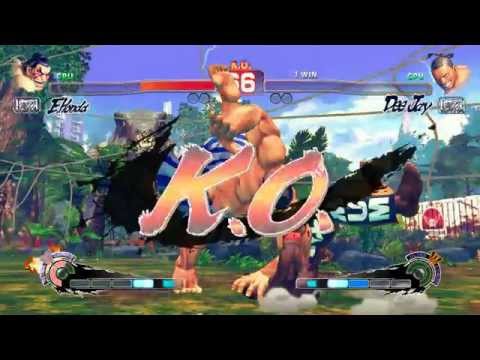 USF4 Bot Tournament. E.Honda vs Dee Jay ( Grand Final)