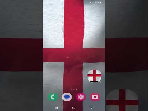 England Flag Live Wallpaper