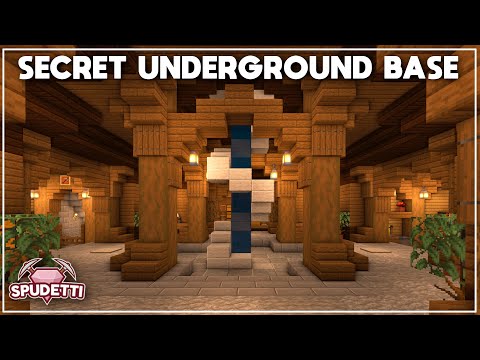 🔥 Ultimate Secret Base Build in Minecraft 2021